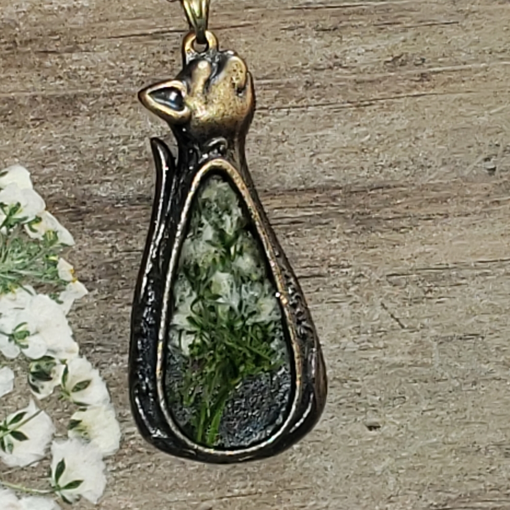 Handmade Real Flower Necklace